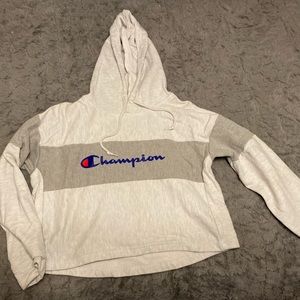 Champion Crop Top Sweatshirt